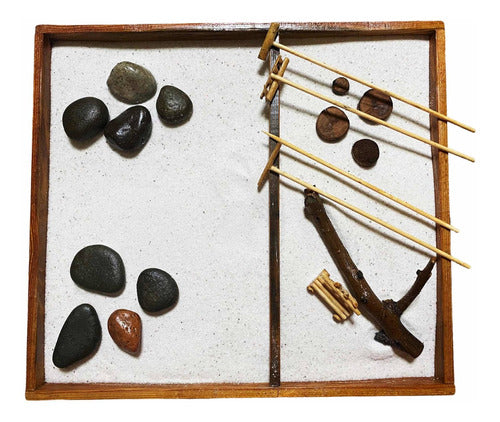 Pasión Madera Mini Zen Garden for Meditation 2