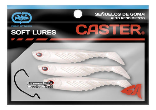 Caster Soft Minnow Anti Enganche 95mm Taru 1