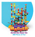 Marble Master Marble Run - 200pc Building Set & Glow In The 1