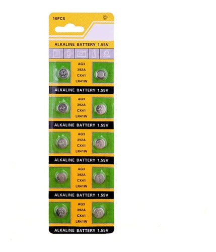 TMI X40 Alkaline Batteries Equivalent to LR41 / AG3 0