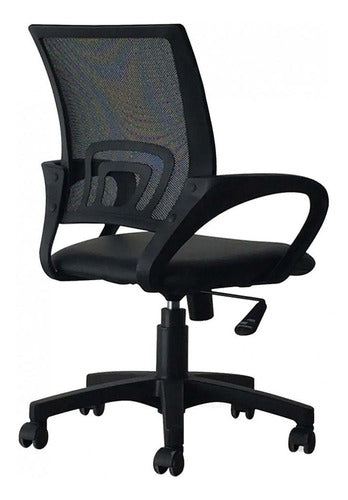 Moblo Modern Ergonomic Low Back Desk Chair with Mesh 5