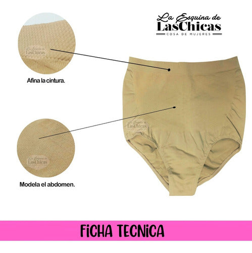 Aretha 611 High Waist Shapewear Panties Seamless Tummy Control Universal Modeler 14