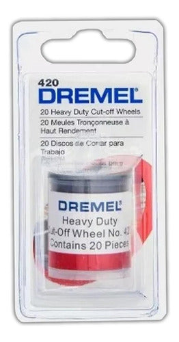 Dremel Discos De Corte 420 24 Mm - Pack X 20 Unid Minitorno 1