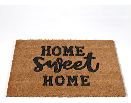 Kitchen Tools Square Natural Coconut Entrance Mat 60 x 40 cm 0