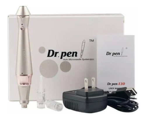 Dr Pen E30 Wireless Dermapen + 2 Needle Cartridges New 5