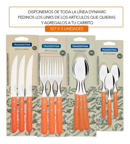 Tramontina Dynamic Knife Set X3 2