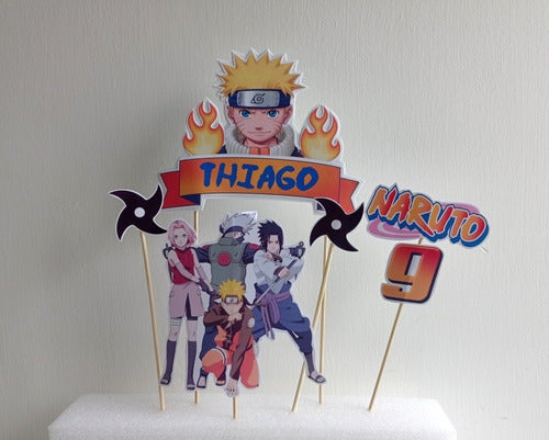 Platos Naruto Cumpleaños Descartables 3