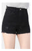 Nahana Short Jean Nahana Negro Elastizado Con Roturas Talle 46 1