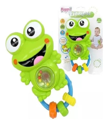 Interactive Animal Rattle Toy with Lights and Sounds for Babies 2