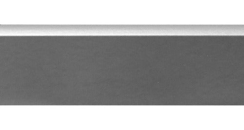 MDF Silver Foil Floor Baseboard 60mm Height 2.75m Strip 2