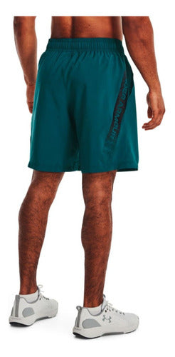 Shorts Under Armour Woven Graphic Masculina - Verde Under Ar 7