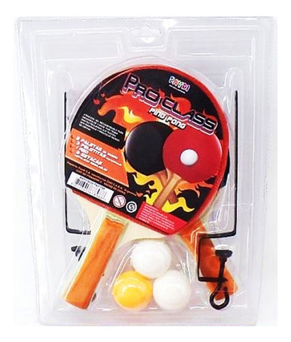 Faydi Set Ping Pong Paletas Pelotas Red Soportes Super Cla Fd7700 1