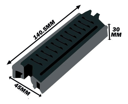 Utg Leapers Montaje Trirail Picatinny Weaver Mnt-995tr Modelo Alum 4/15 1