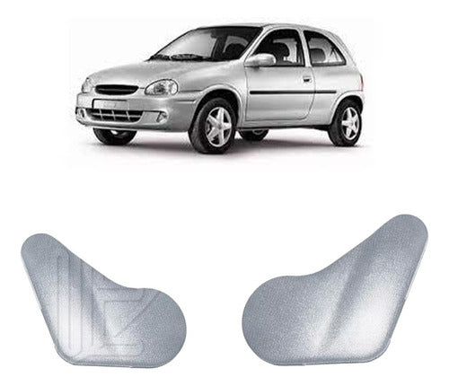 RONAL RACING Reclining Seat Cover Set for Chevrolet Corsa 97 - Grey 0