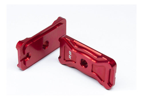 RB CNC Parts Juego De Estira Cadena Kawasaki Z400 Rojo Rb 0