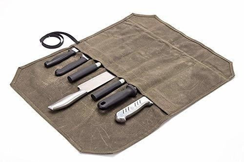 Skiper Uruguay Waxed Canvas Knife Case Chef Storage Bag 0