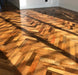 Pinotea Viraro Damero Parquet Polished and Finished Wood Flooring Restoration 0