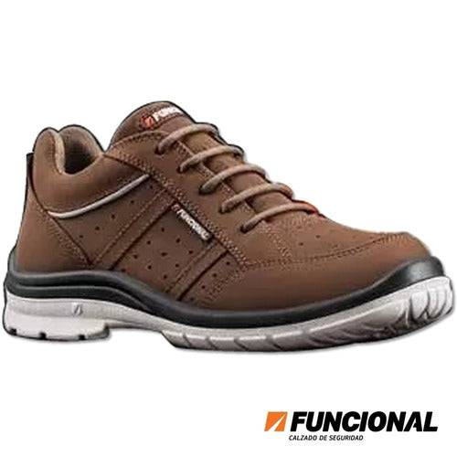 Functional Horizon Brown Safety Shoe 43 1