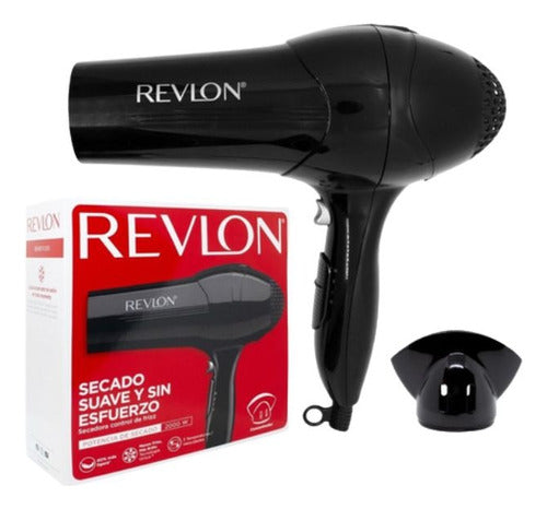 Secador De Pelo Control Frizz Ion Revlon Rvdr773la2a 2000w 0