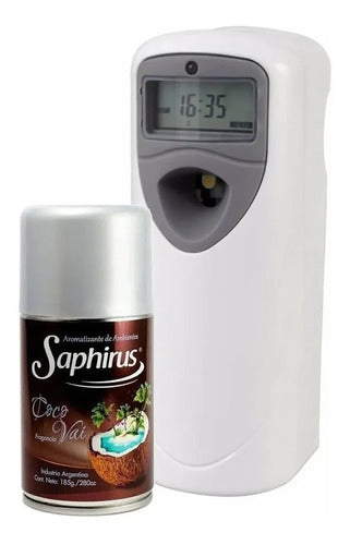 Digital Aromatizer Device Saphirus Nblct-04 + 3 Saphirus Aerosols 2
