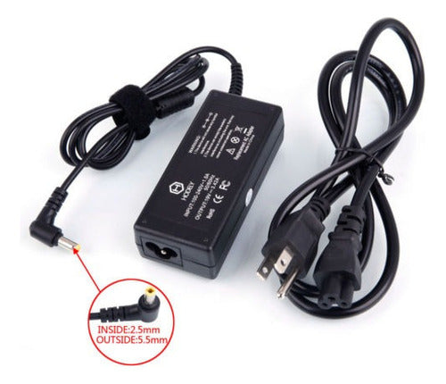 Cargador Para Gateway Sa1 Sa6 Laptop Ac Adaptador Cable De A 1