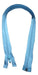 Pack of 25 Nylon Zippers 60cm Each - Sky Blue or Navy Blue - 6mm 1