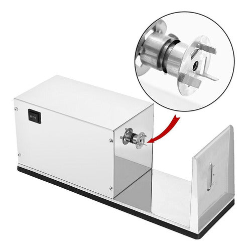 Zz Pro - Cortador De Patatas Eléctrico De Acero Inoxidable. 4