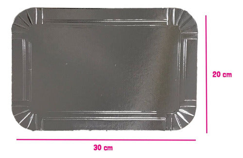 Rectangular Cardboard Tray Lace 20x30 - Various Colors 16