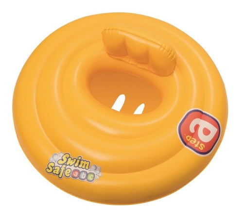 Bestway Inflatable Triple Ring Baby Float Seat 0