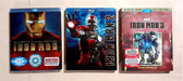 Iron Man Trilogy - Limited Edition 7-Disc Blu-ray 3D + 2D + DVD Original 0