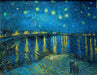 Decorative Painting Starry Night Rhone Van Gogh 80x60 2
