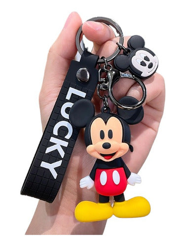 Allpittastore Imported Disney Kitty Anime Characters Rubber Keychain 5