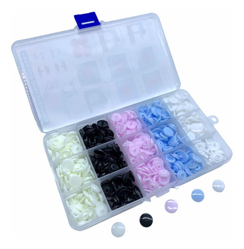 12mm Snap Fasteners Kit Sewing Tool for Baby Clothes 6