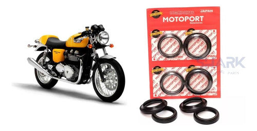 Retentor Bengala + Guarda-pó Triumph Thruxton 900 04-16 0