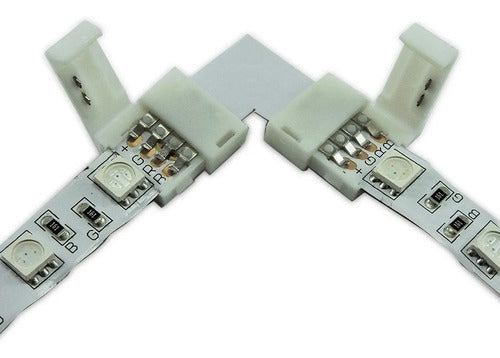 Demasled L Connector for RGB LED Strip 5050 2