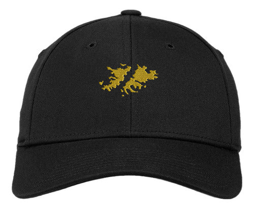 Embroidered Gold Islands Malvinas Are Argentinean Duckbill Cap 0