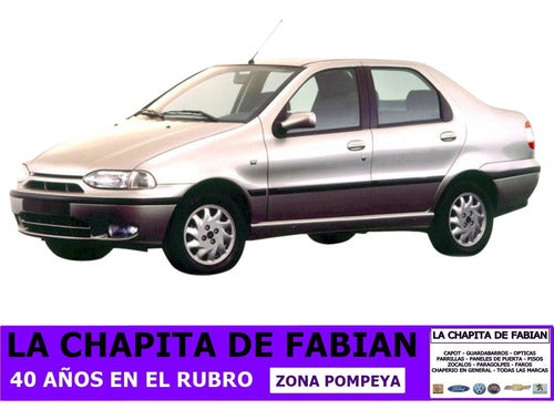 Fiat Paragolpe Trasero Siena 1997 1998 1999 2000 2001 1