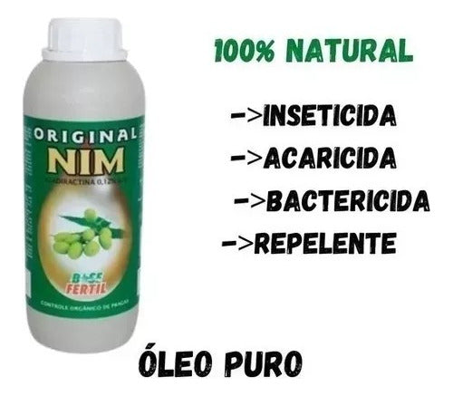 Óleo De Neem / Nim Puro - Original 1 Litro 1