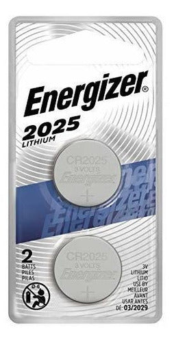 Energizer CR2025 Lithium Coin Battery - 3V (2 Count) 0