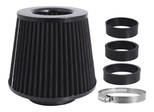 Air Filter Cone Multi-Size 75mm to 50mm Adaptable 0