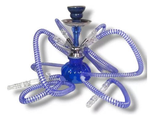 Zeus Water Pipe Narguile 4 Hose Shisha 1