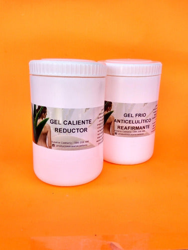 Gel Caliente Reductor + Gel Frío Reafirmante Anticelulítico 0