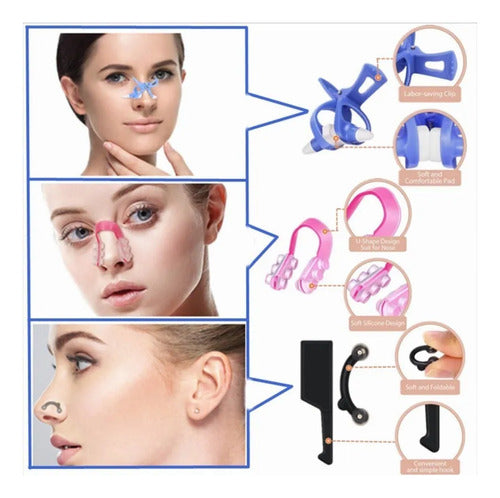 Nose Up Nose Reshaper Kit Full Corrector Clip Nose Lifting 0