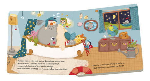 Libro De Cartón Bababoo ¡ya Es Hora De Dormir! - Mosca 1