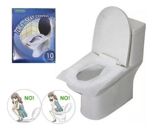 Brother's Bazar Disposable Toilet Seat Covers Pack of 5 3