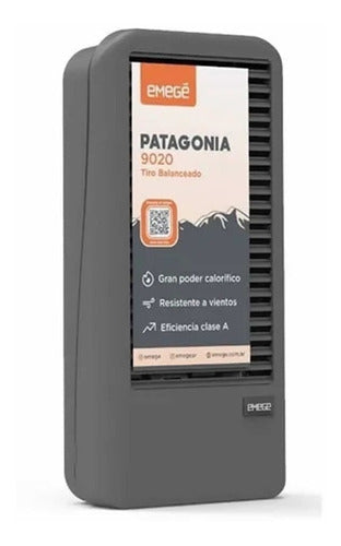 Emegé Calefactor Patagonia 9019 Tb 1900 Kcal Heater 0