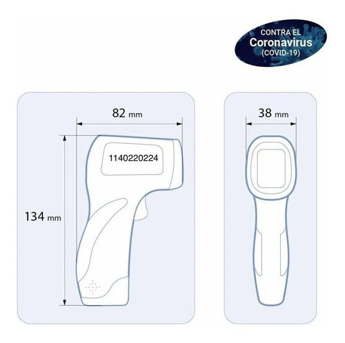 Bluboo Digital Infrared Laser Thermometer 4