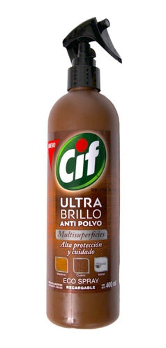 Cif Ultra Brillo Multisuperficies X 400ml - Pack X 3 U. 0