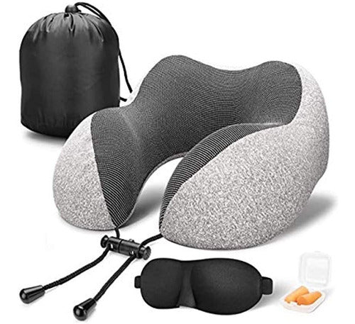 Almohada De Viaje De Espuma Viscoelástica Vento - Almohada P 0