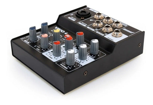 Lexsen Vivo 4 USB Professional Passive Mixer Console 3